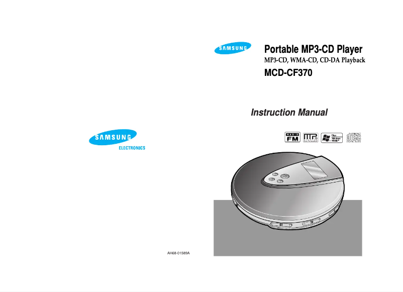 Página 1 del manual Manual de usuario Samsung MCD-CF370
