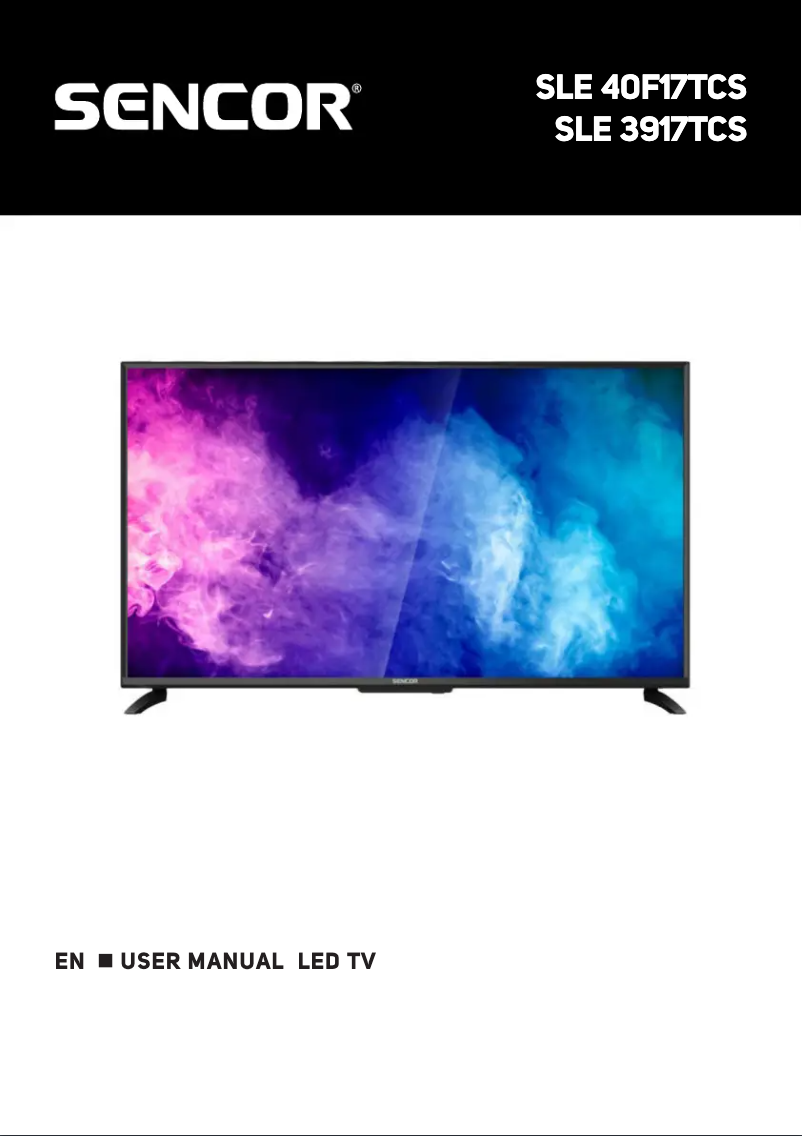 Imagen de la primera página del manual del dispositivo SLE 40F14TCS