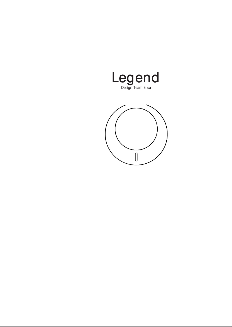 Página 1 del manual Manual de usuario Elica Legend