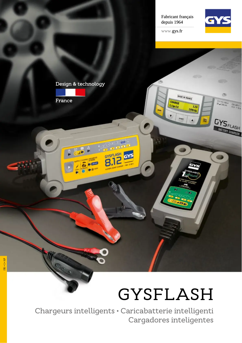 Imagen de la primera página del manual del dispositivo Gysflash 6.24