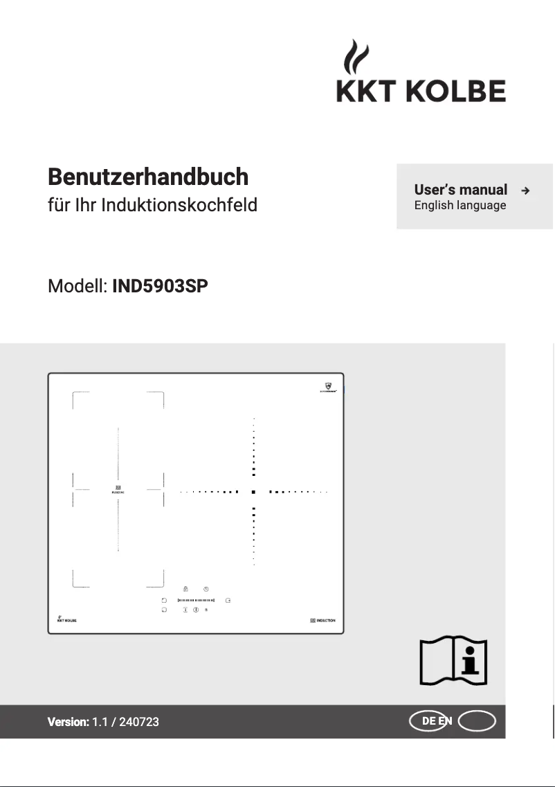 Imagen de la primera página del manual del dispositivo IND5903SP