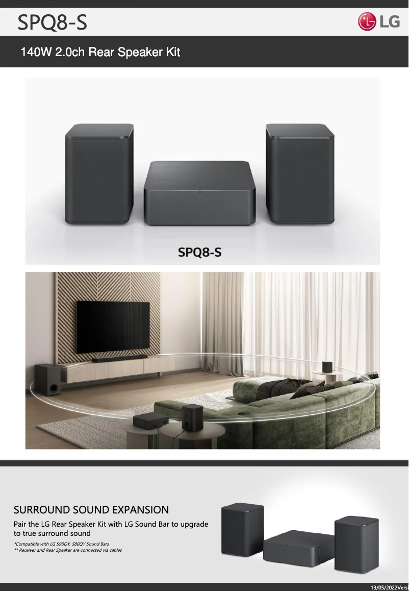 Imagen de la primera página del manual del dispositivo SPQ8-S