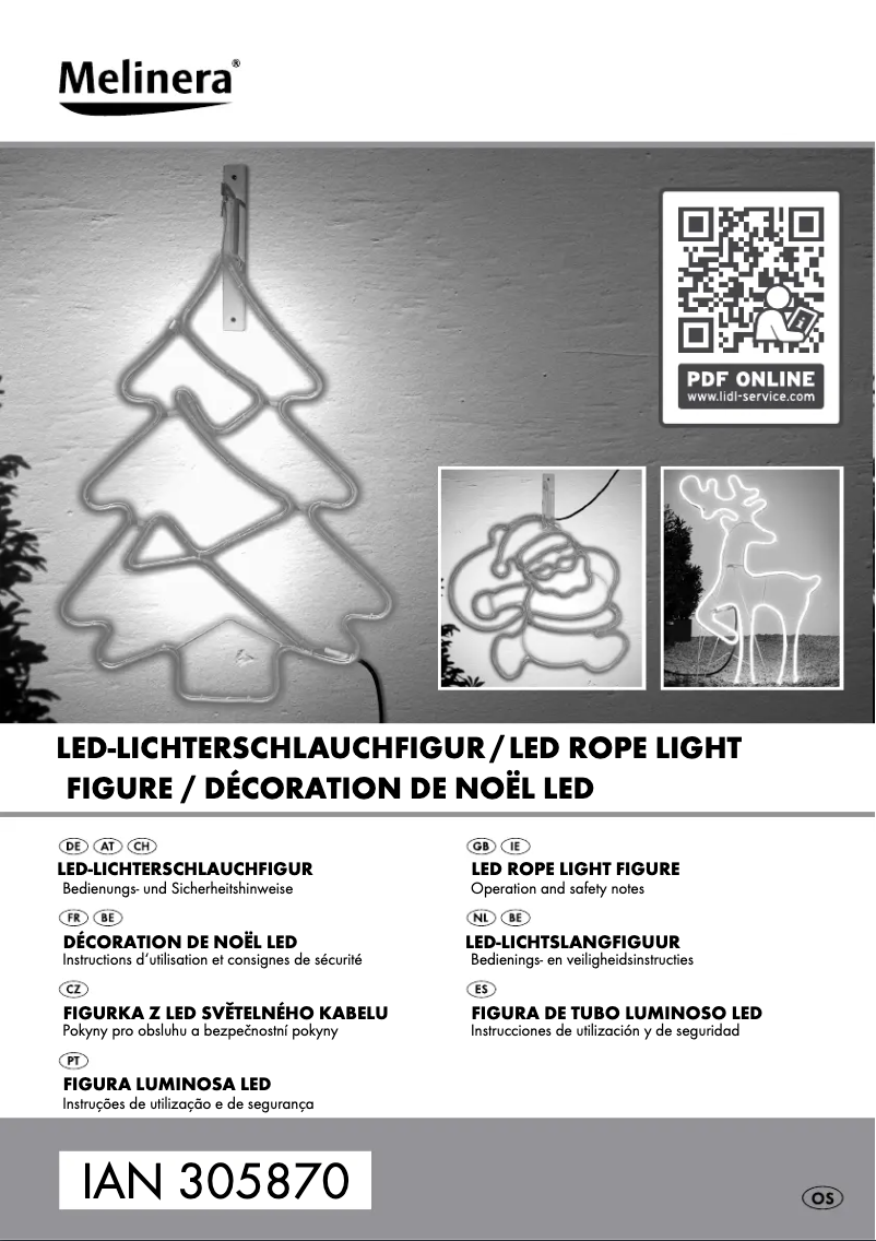 Página 1 del manual Manual de usuario Melinera HG03932A