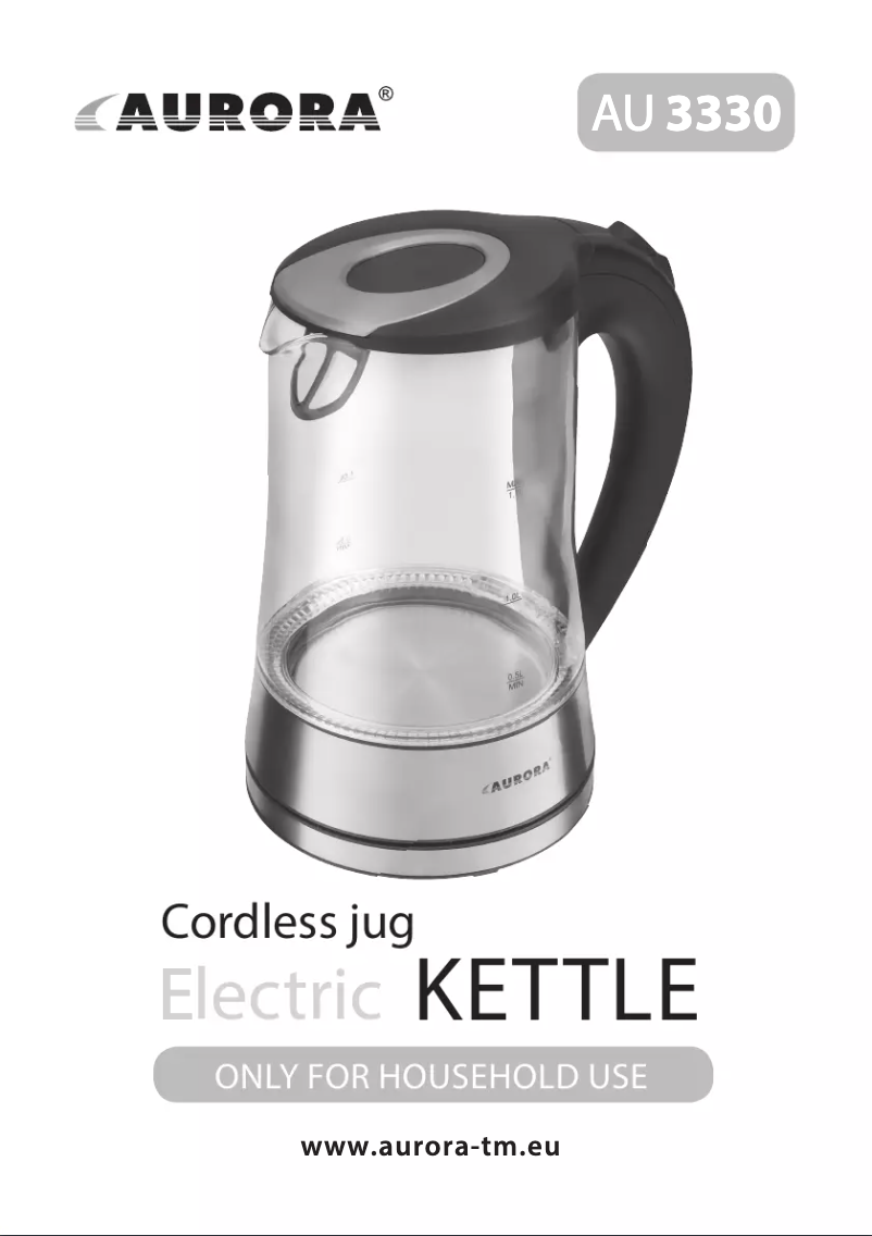 Imagen de la primera página del manual del dispositivo AU 3330