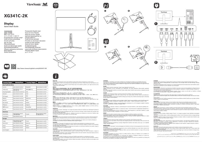 Imagen de la primera página del manual del dispositivo XG341C-2K