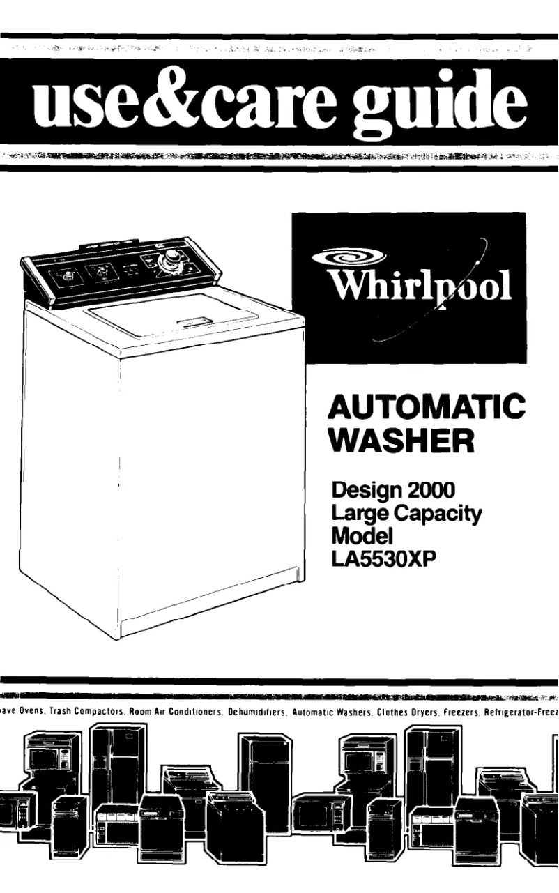 Página 1 del manual Manual de usuario Whirlpool LA5530XP