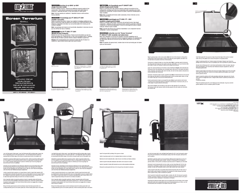 Imagen de la primera página del manual del dispositivo PT-2641