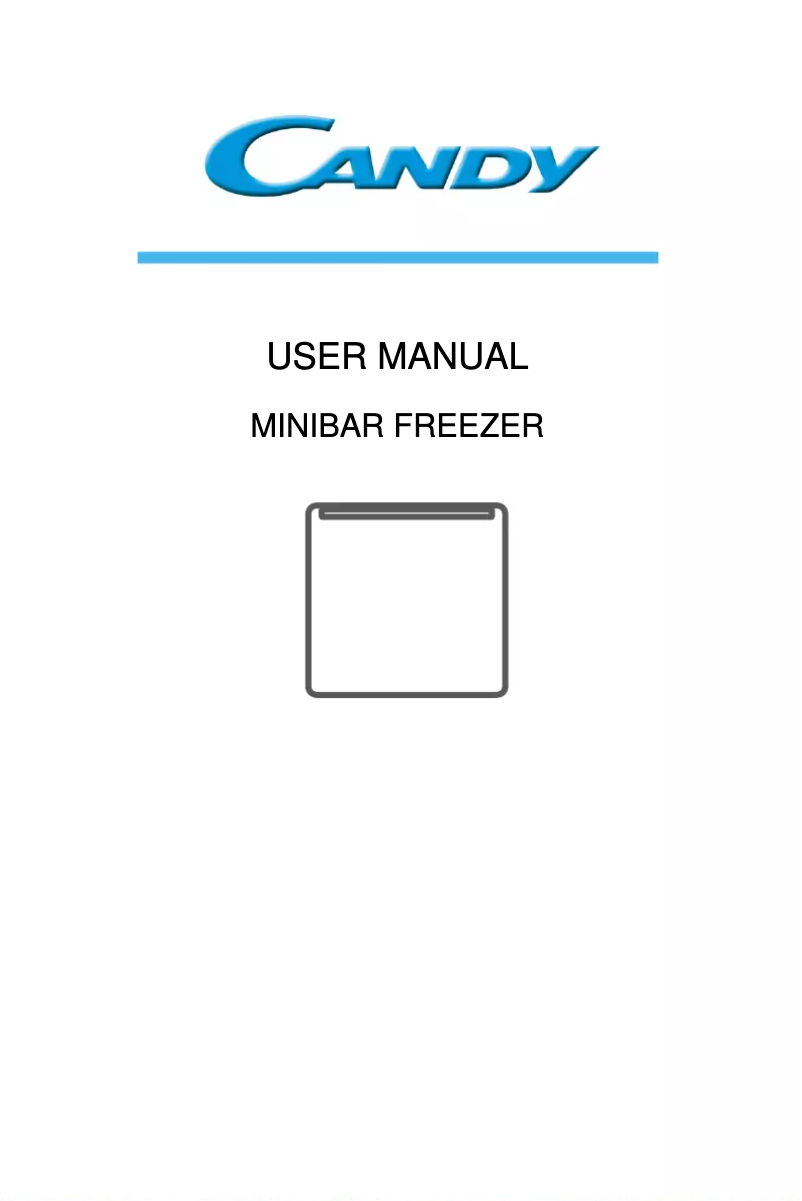 Página 1 del manual Manual de usuario Candy CFU 050 ENEW