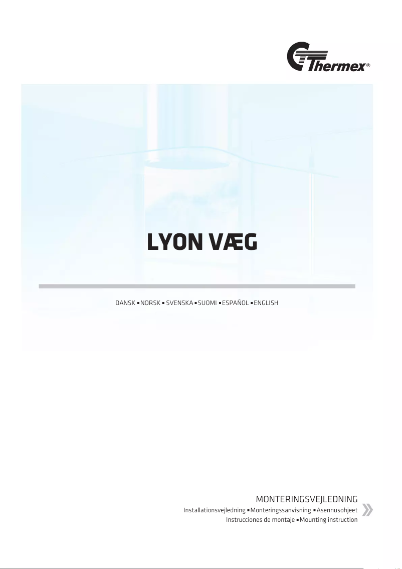 Página 1 del manual Manual de usuario Thermex Lyon