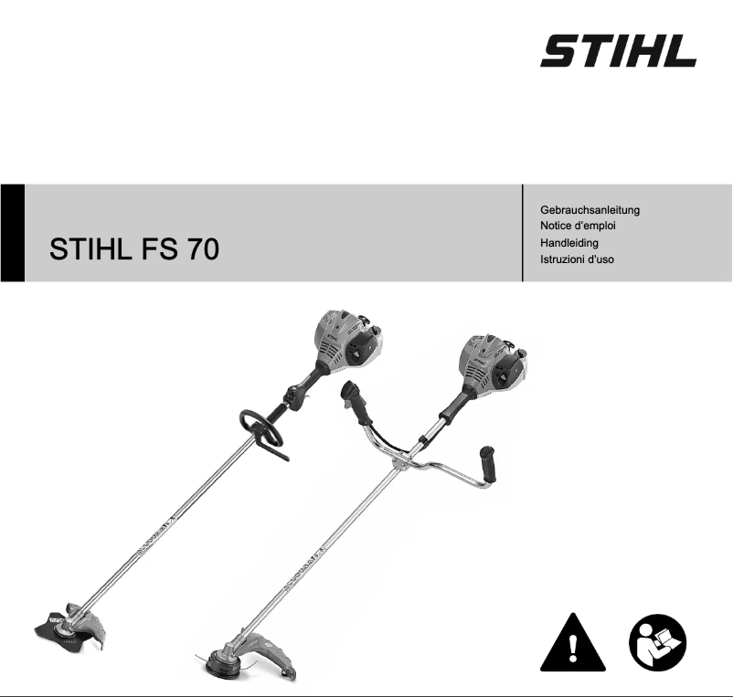 Página 1 del manual Manual de usuario Stihl FS 70