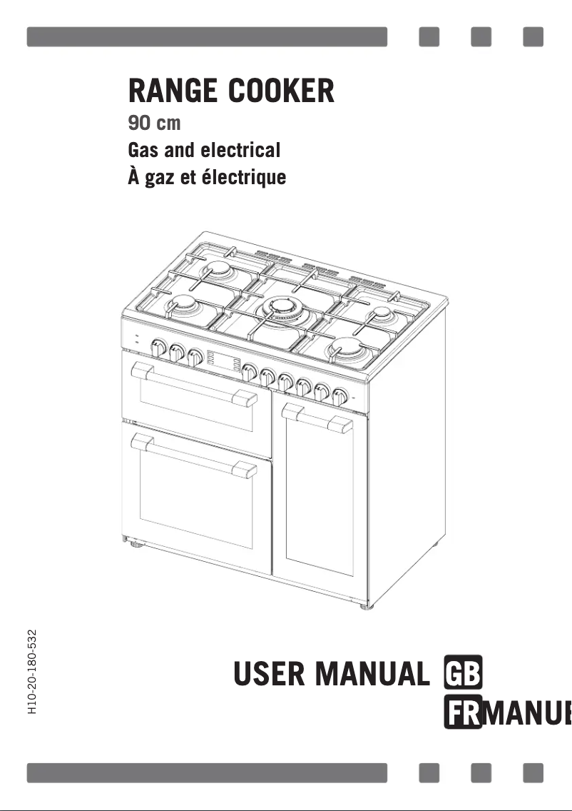Página 1 del manual Manual de usuario Rosieres RDYGE3966CMB/E