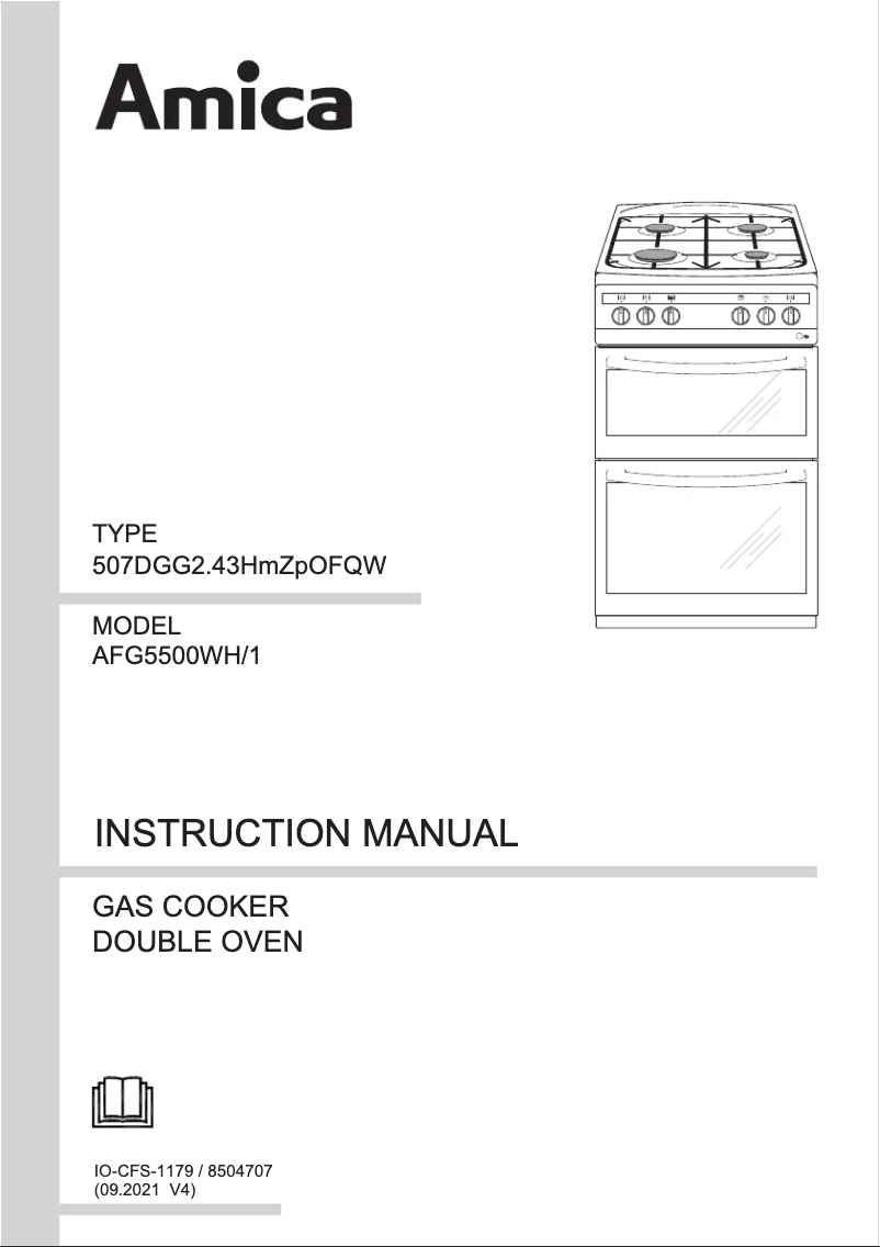 Página nº 1 - Manual de usuario Amica AFG5500WH