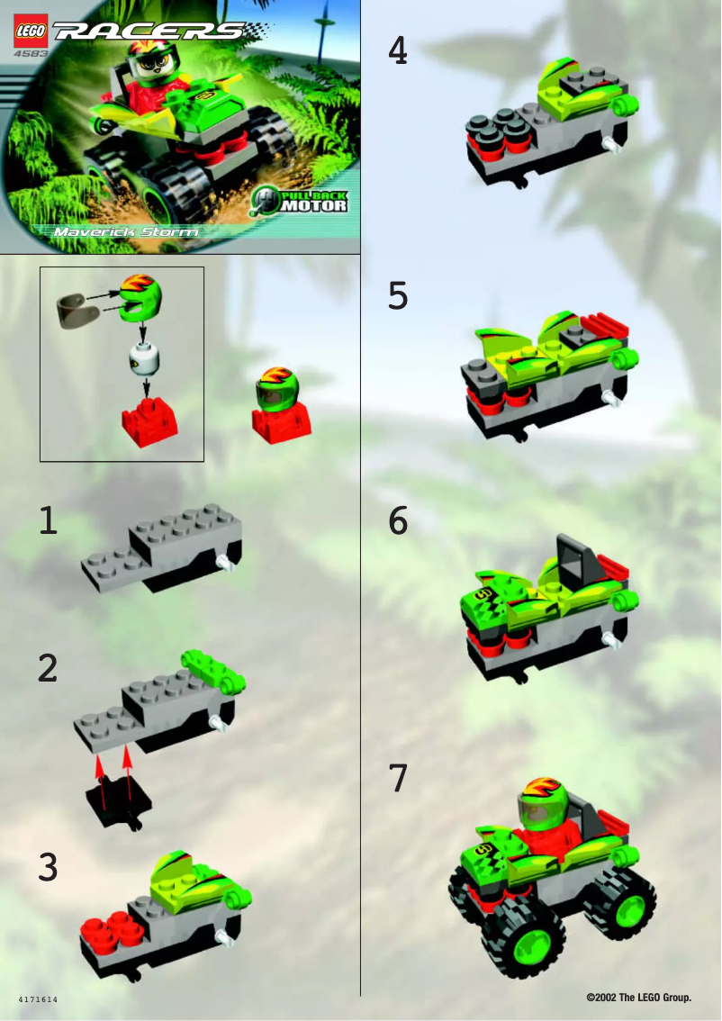 Página 1 del manual Manual de usuario Lego Racers 4583