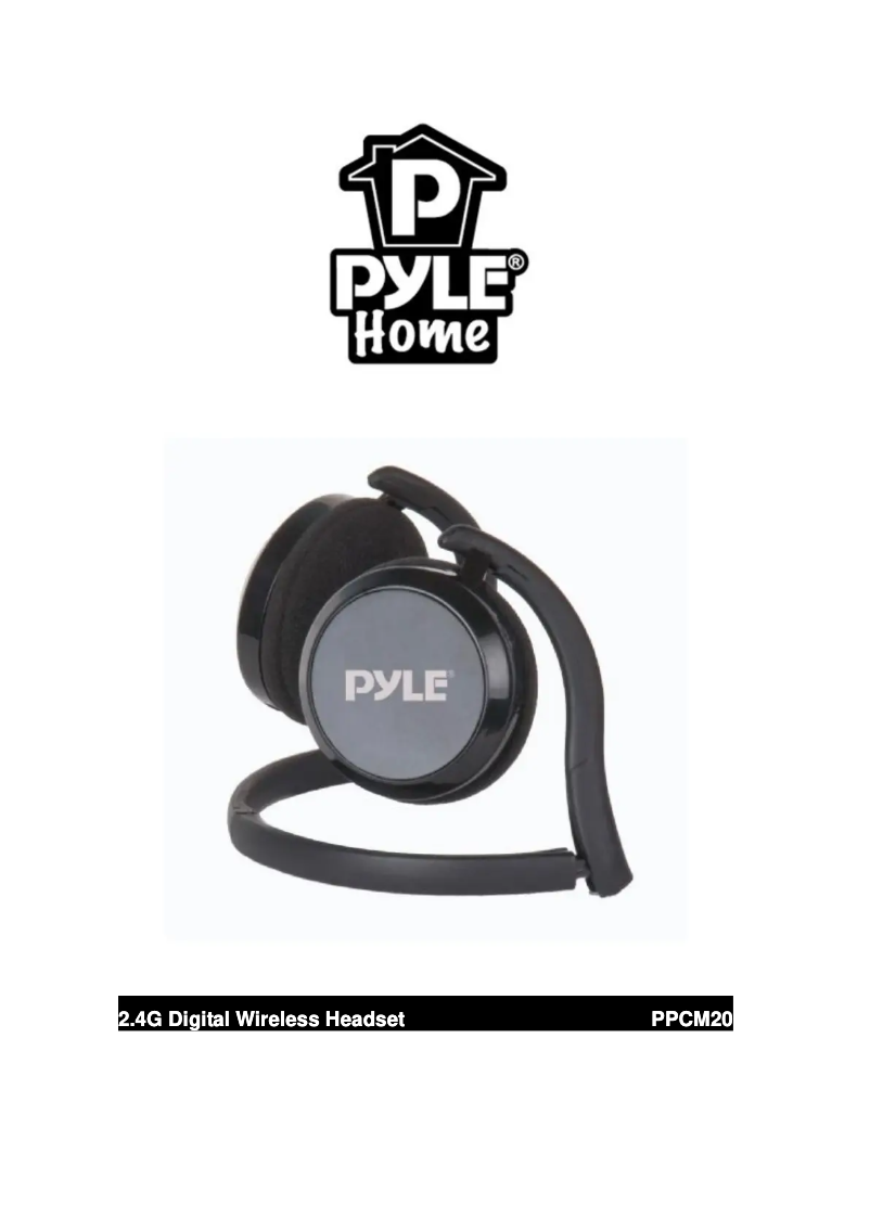 Página 1 del manual Manual de usuario Pyle PPCM20