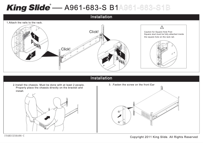 Página 1 del manual Guía de instalación Gigabyte G482-Z52
