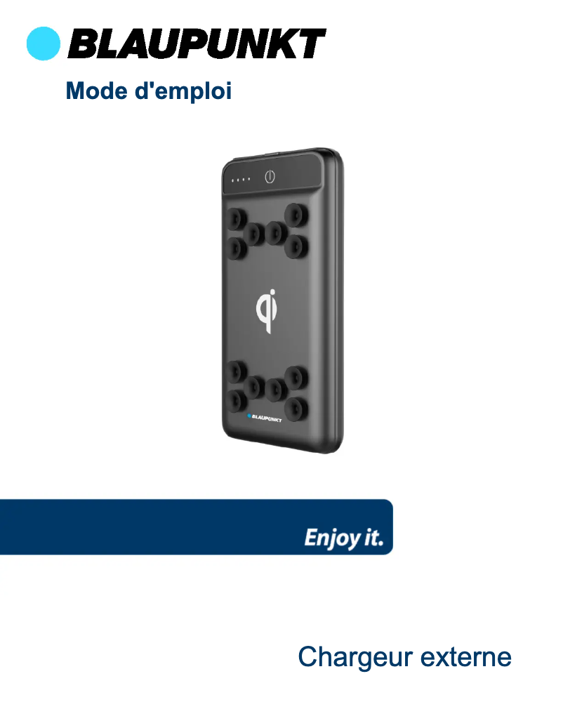 Página 1 del manual Manual de usuario Blaupunkt BLP7050