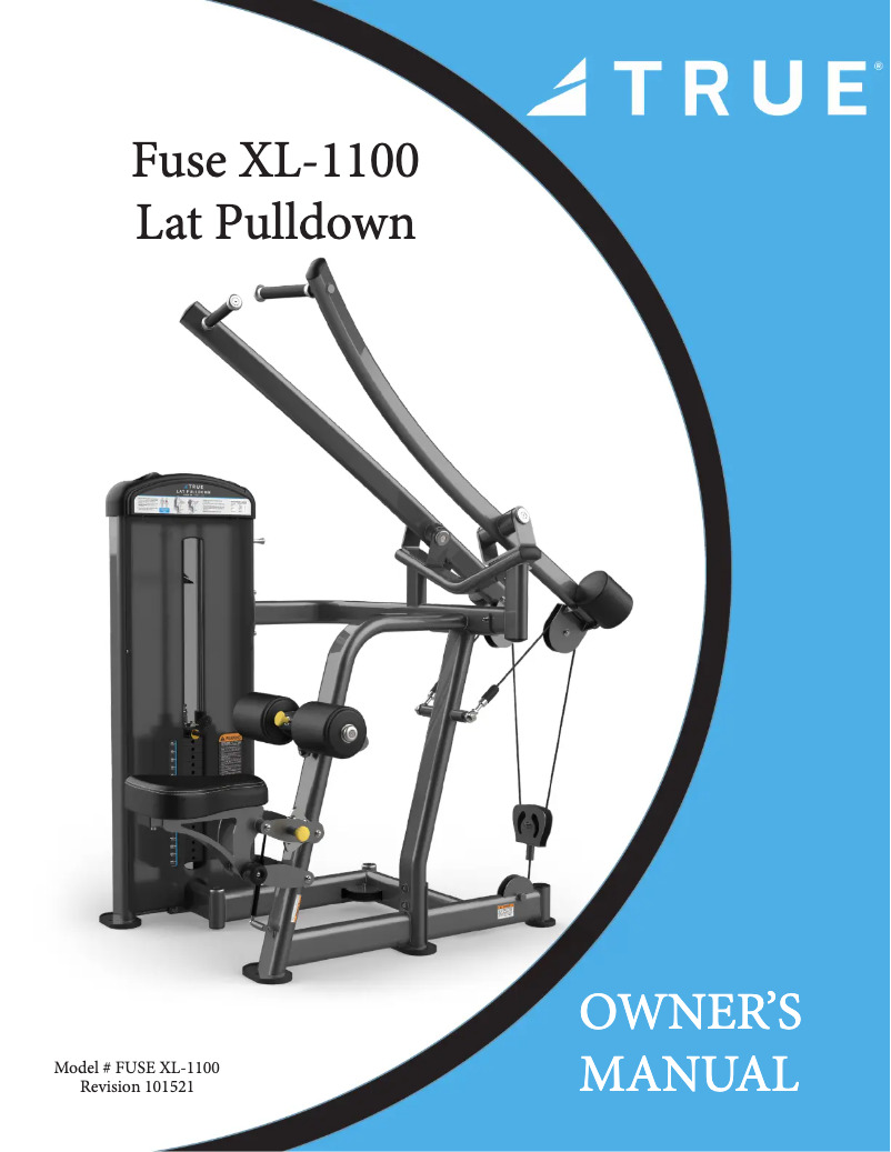 Imagen de la primera página del manual del dispositivo XL-1100