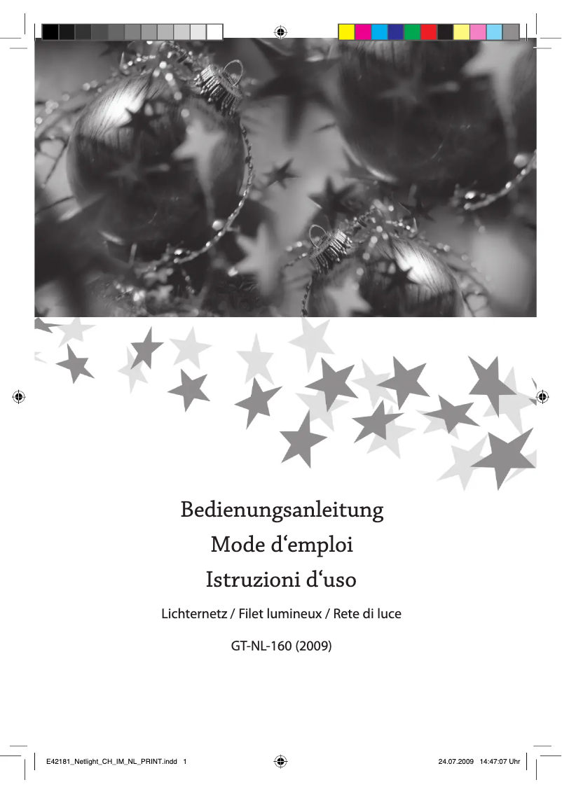 Página 1 del manual Manual de usuario GlobalTronics GT-NL-160