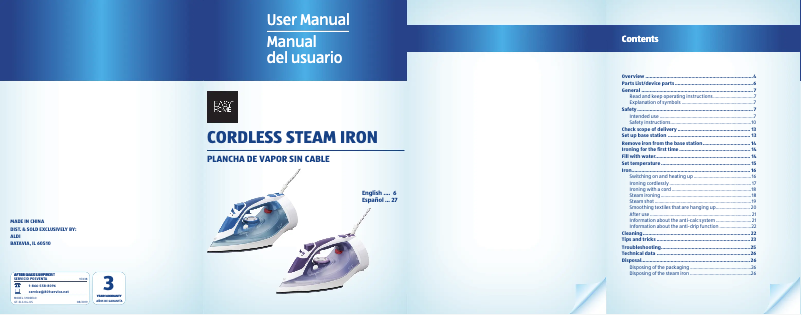 Página 1 del manual Manual de usuario Easy Home GT-SlC-04-US