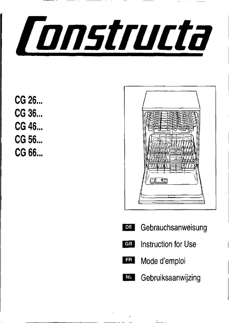 Imagen de la primera página del manual del dispositivo CG 463