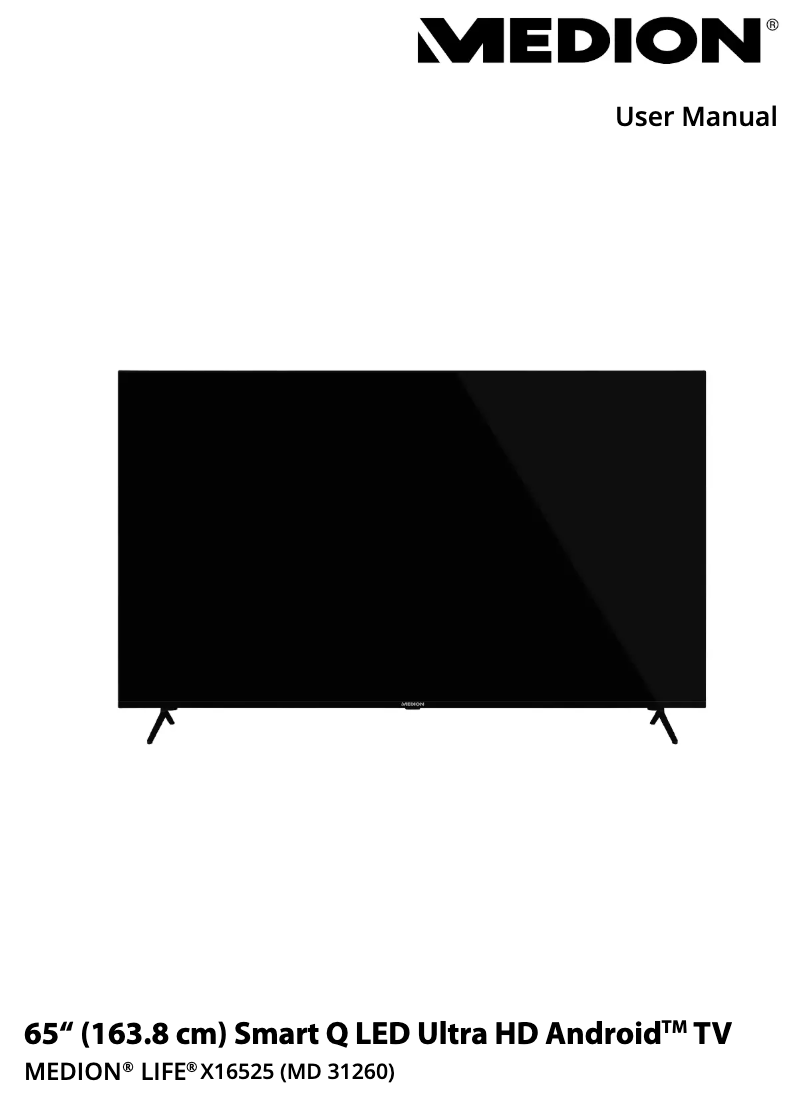 Página nº 1 - Manual de usuario Medion LIFE X16525 (MD 31260)