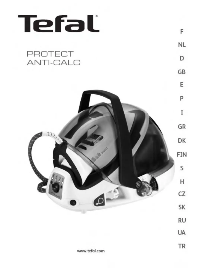 Imagen de la primera página del manual del dispositivo Protect Turbo Anti-Calc GV9360