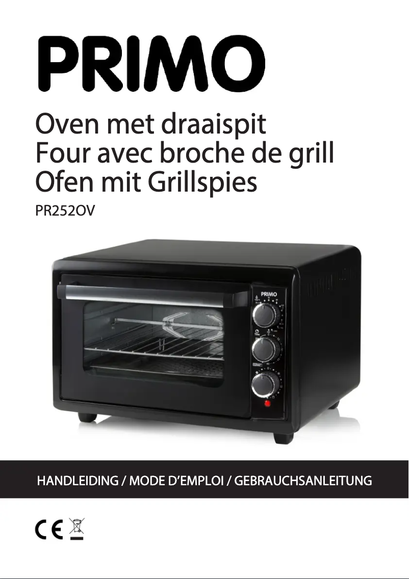 Página 1 del manual Manual de usuario Primo PR252OV