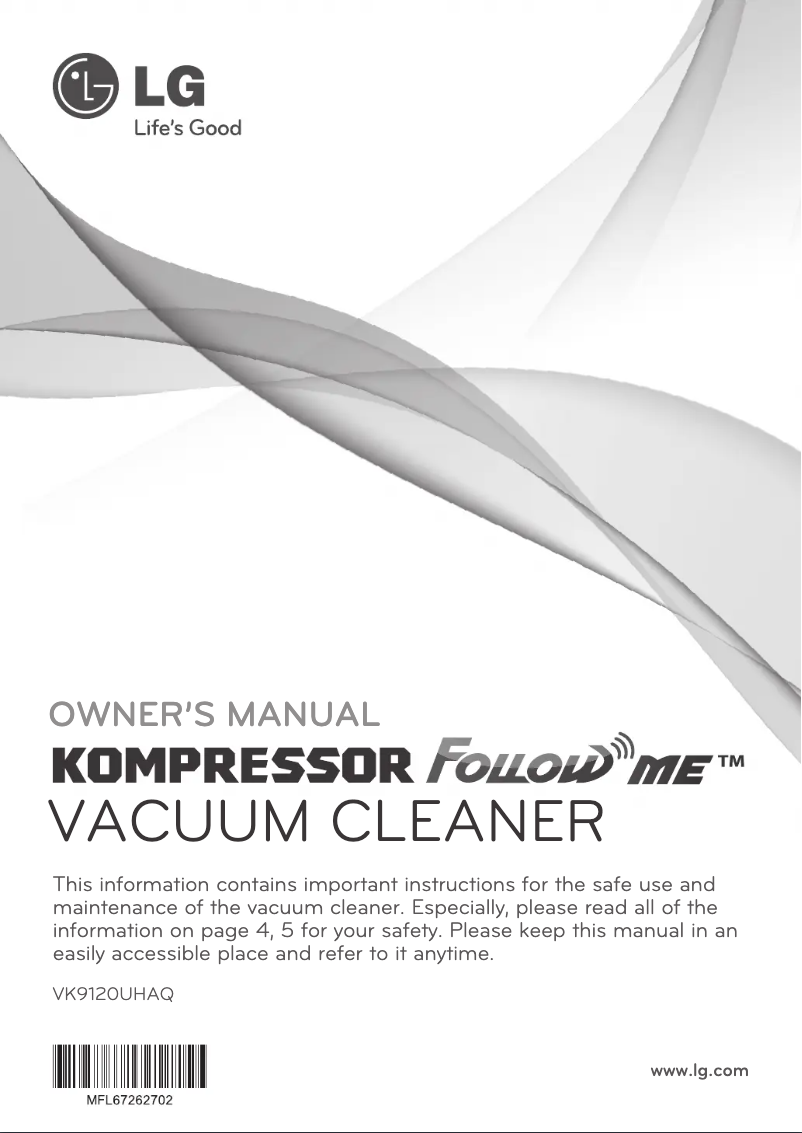 Imagen de la primera página del manual del dispositivo VK9120UH