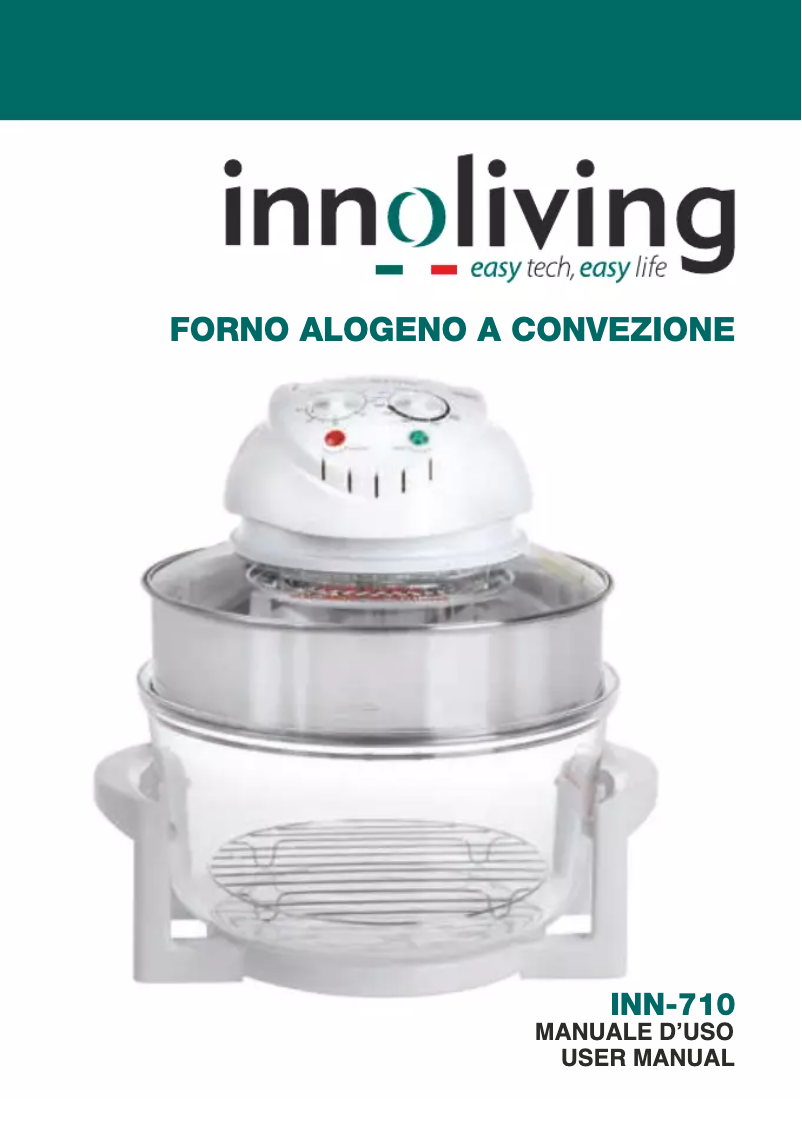 Imagen de la primera página del manual del dispositivo INN-710