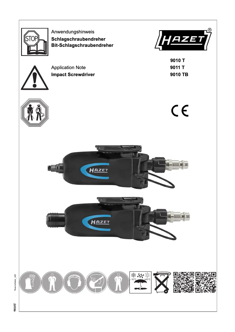 Imagen de la primera página del manual del dispositivo 9010T