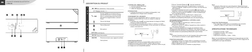 Imagen de la primera página del manual del dispositivo LYRA N1