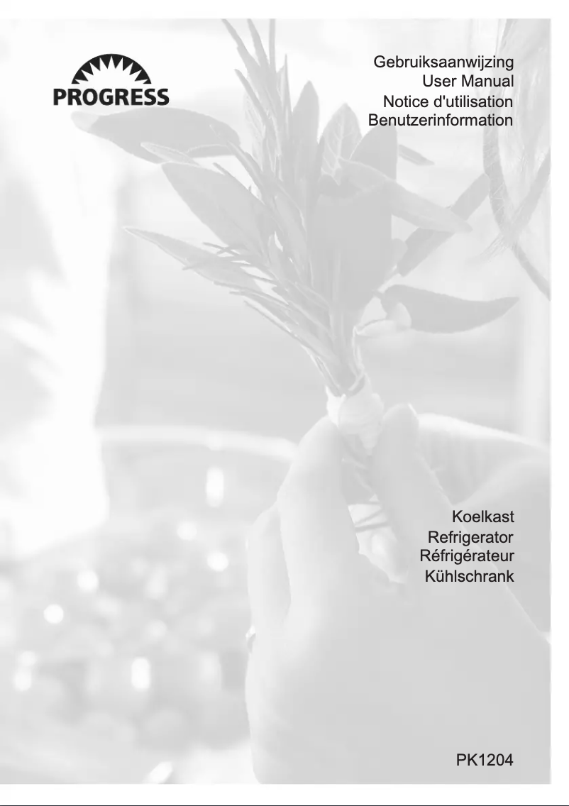 Imagen de la primera página del manual del dispositivo PK1204