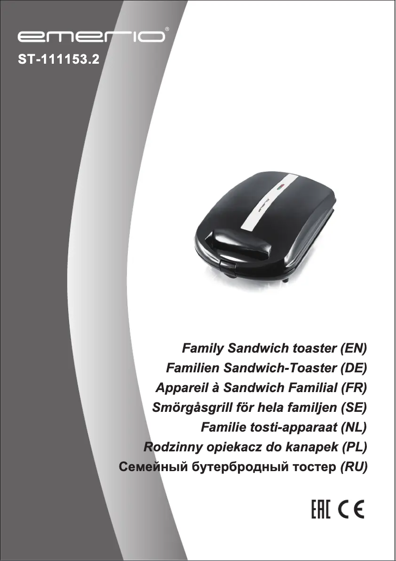 Página 1 del manual Manual de usuario Emerio ST-111153.2