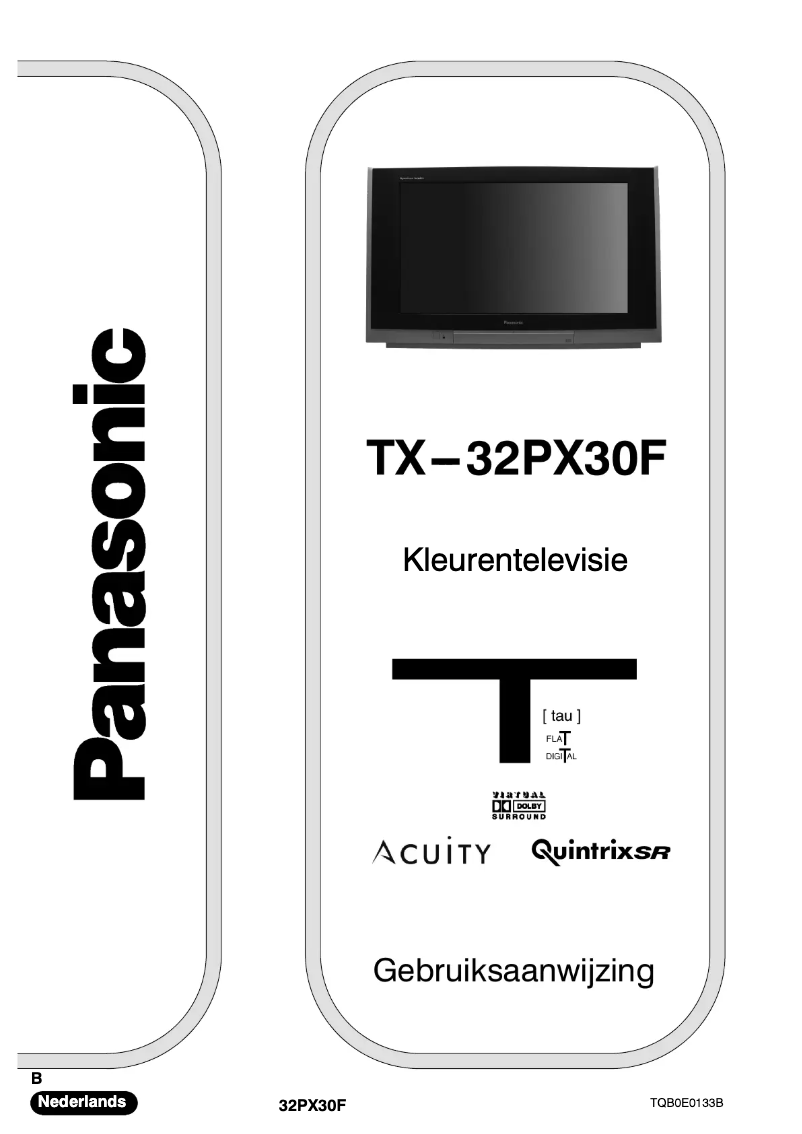 Página 1 del manual Manual de usuario Panasonic TX-32PX30F