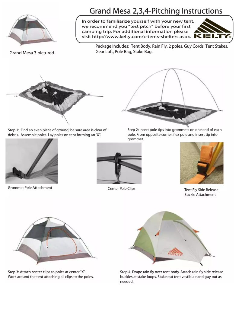 Imagen de la primera página del manual del dispositivo Grand Mesa 2