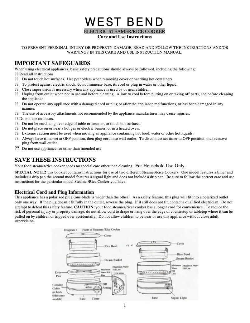 Imagen de la primera página del manual del dispositivo 86600