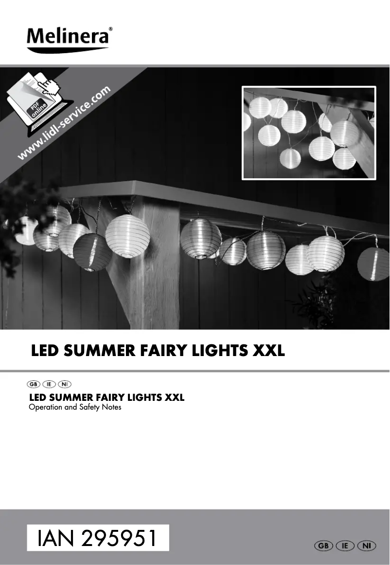 Página 1 del manual Manual de usuario Melinera IAN 295951