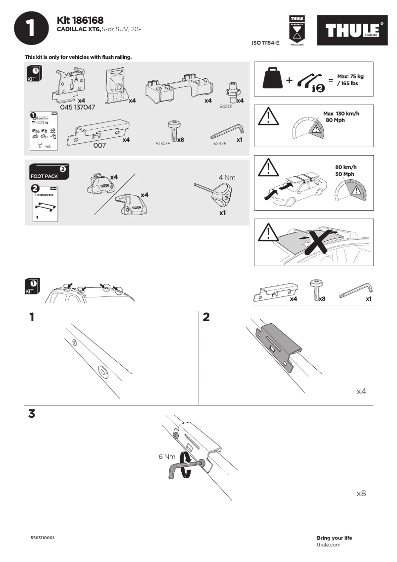 Imagen de la primera página del manual del dispositivo Kit 186168