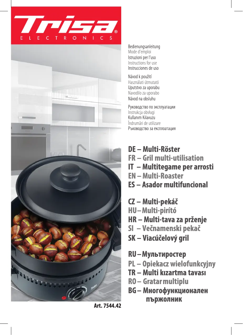 Imagen de la primera página del manual del dispositivo Roast & Grill 7544.42
