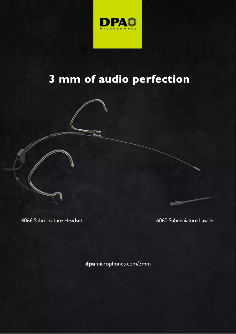 Imagen de la primera página del manual del dispositivo D:screet Core 6061