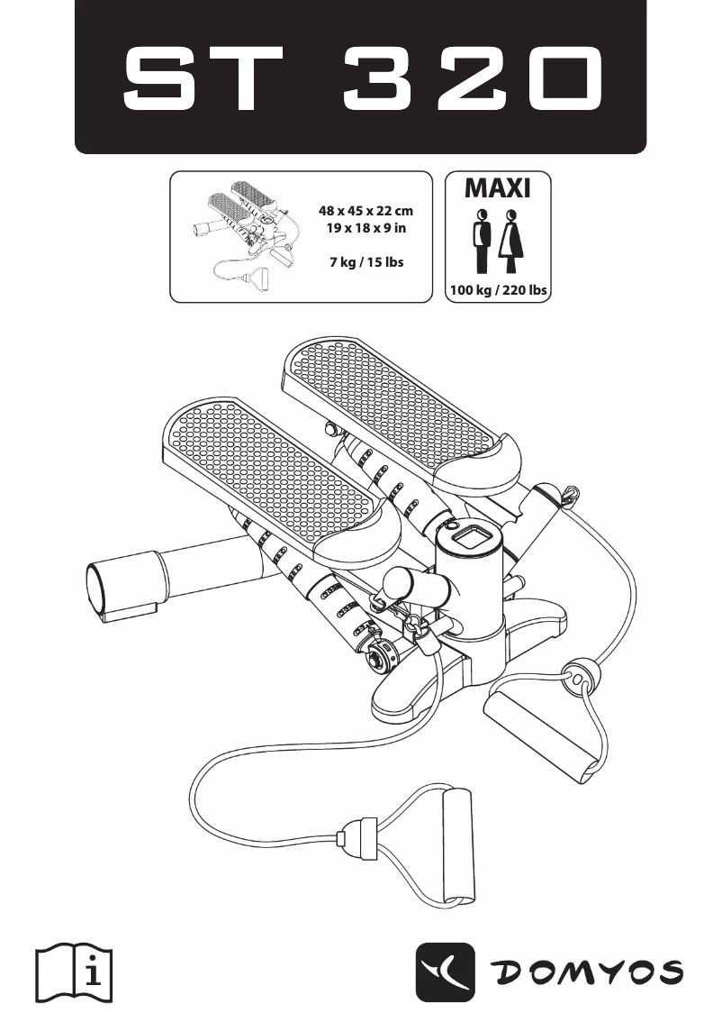 Página 1 del manual Manual de usuario Domyos ST 320