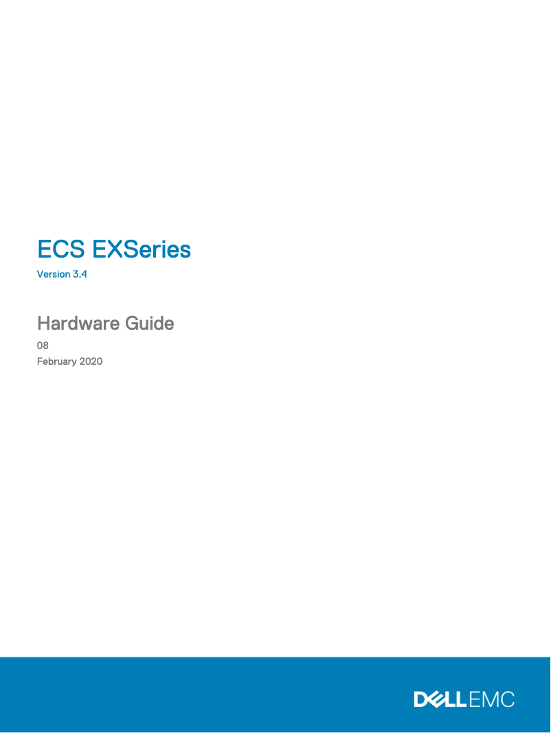 Imagen de la primera página del manual del dispositivo ECS EX300