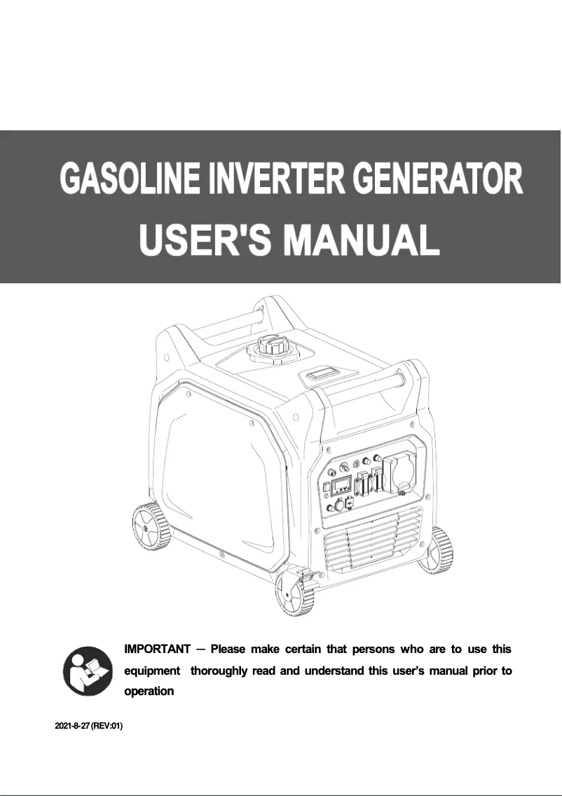 Imagen de la primera página del manual del dispositivo GS-6500IE