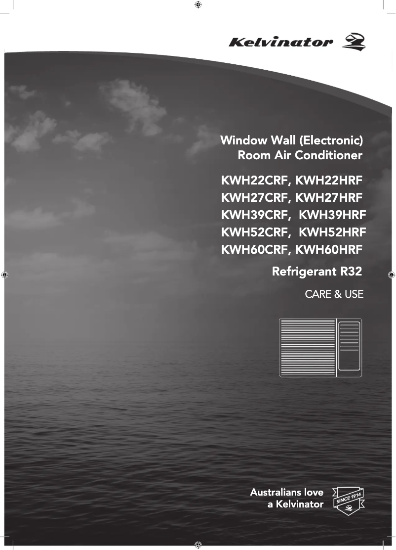 Página 1 del manual Manual de usuario Kelvinator KWH27CRF