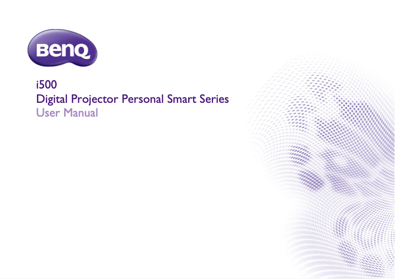 Imagen de la primera página del manual del dispositivo i500