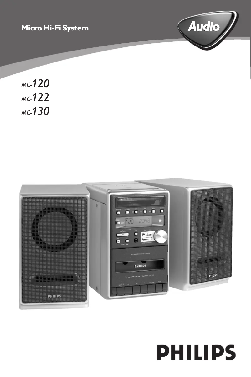 Imagen de la primera página del manual del dispositivo MC-122