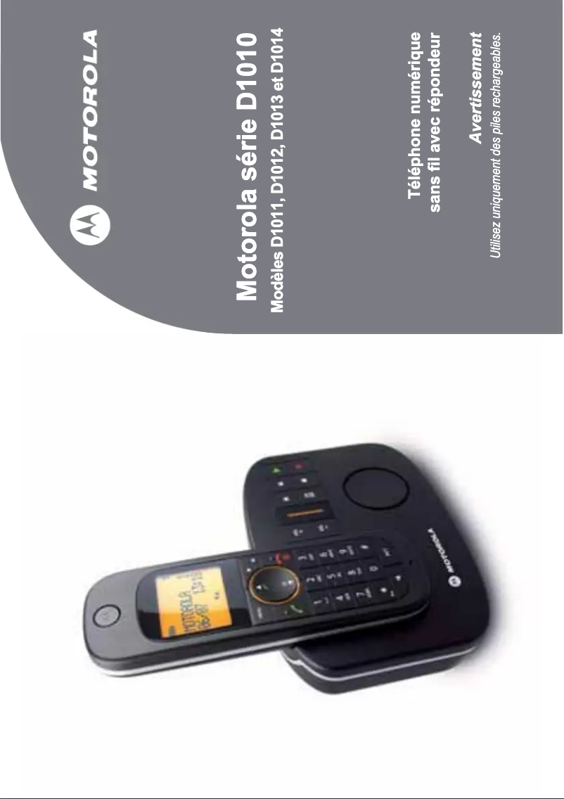 Imagen de la primera página del manual del dispositivo D1012