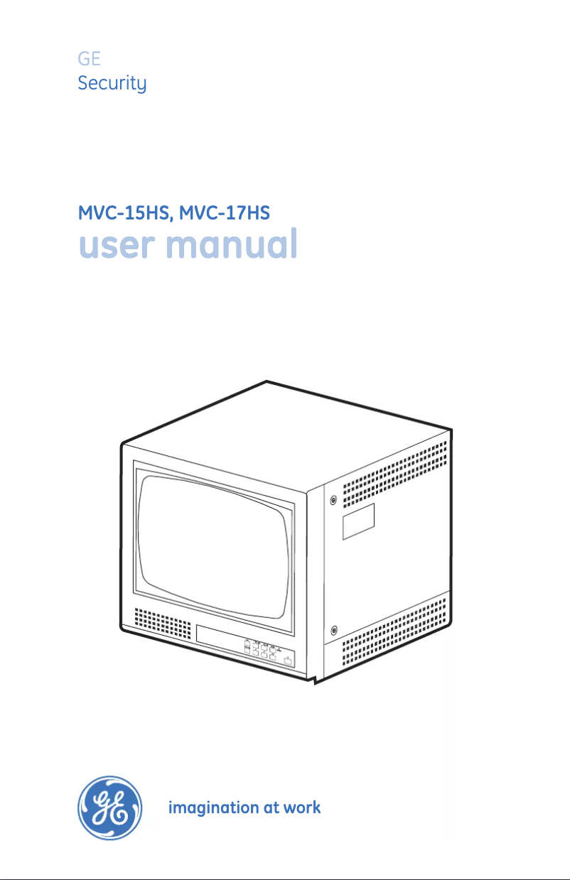 Imagen de la primera página del manual del dispositivo MVC-17HS