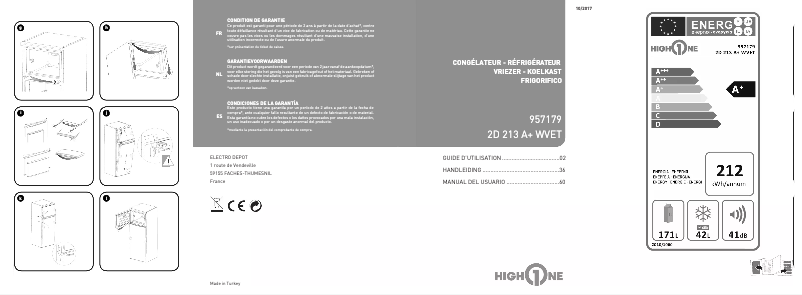 Imagen de la primera página del manual del dispositivo 2D 213 A+ WVET