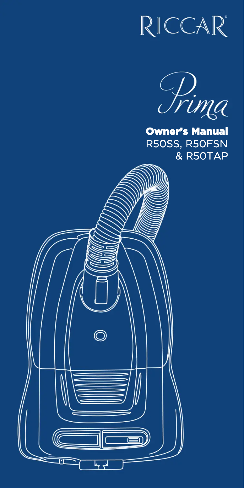 Imagen de la primera página del manual del dispositivo Prima Power Team Tandem R50TAP